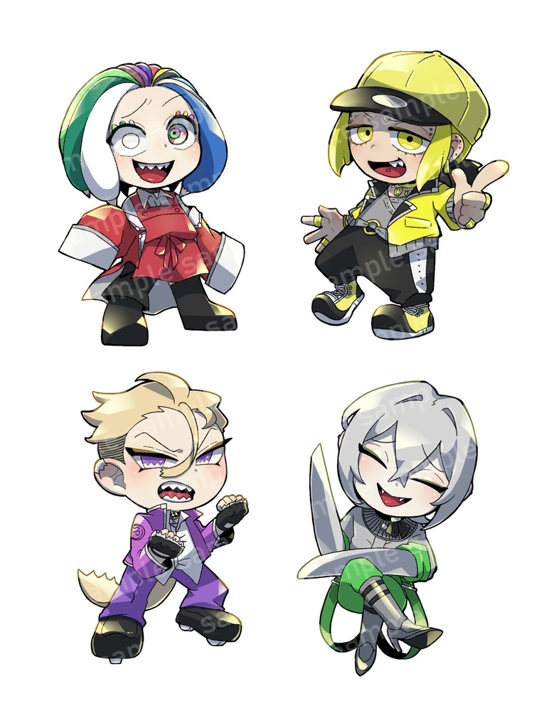 擬人化ブ軍／アクリルスタンド