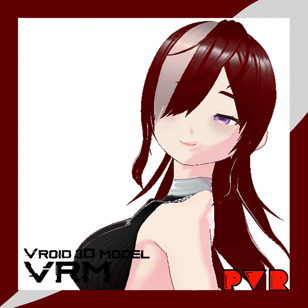 Original 3D vrm model (Ru) VRChat/Vtuber