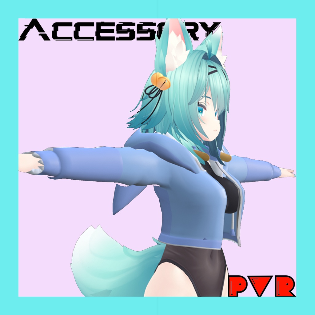 Light blue Jacket (Jacket & hood only)