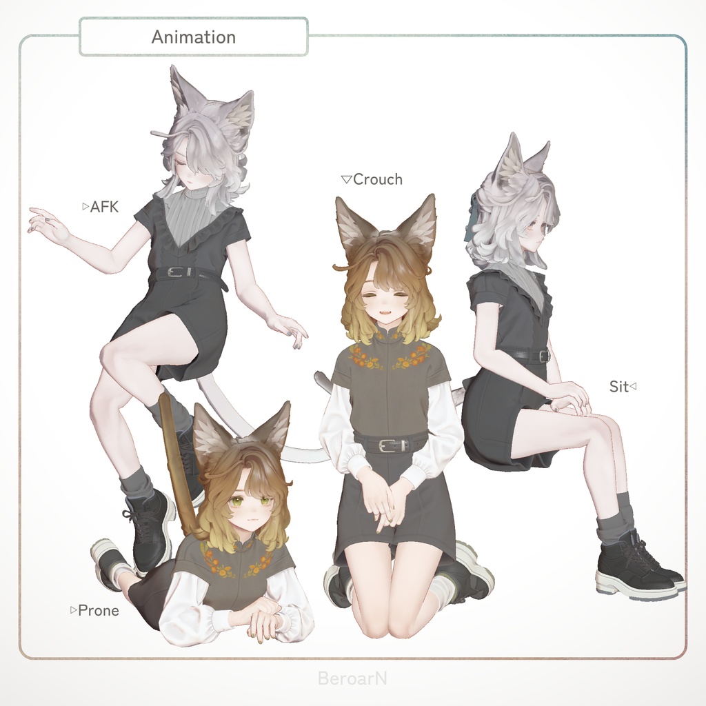 Marycia マリシア - オリジナル3Dモデル #Marycia3D