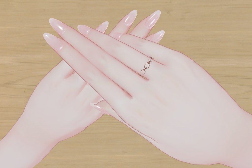 【VRC想定】【無料】3点セット!シンプルリングセット!!