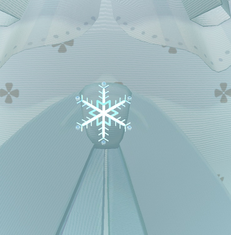 【VRC想定】【無料】万能!回る雪の結晶オブジェクト