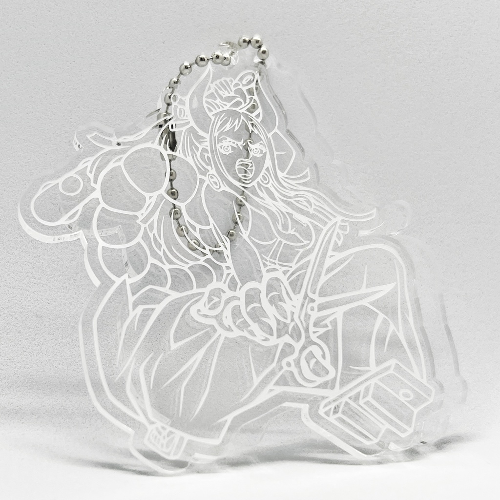 【ワンピ】レーザー彫刻アクキ"カイドウ""ヤマト"