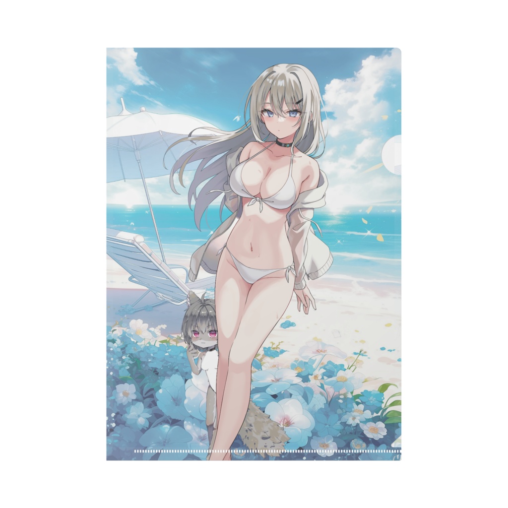 水着クリアファイル