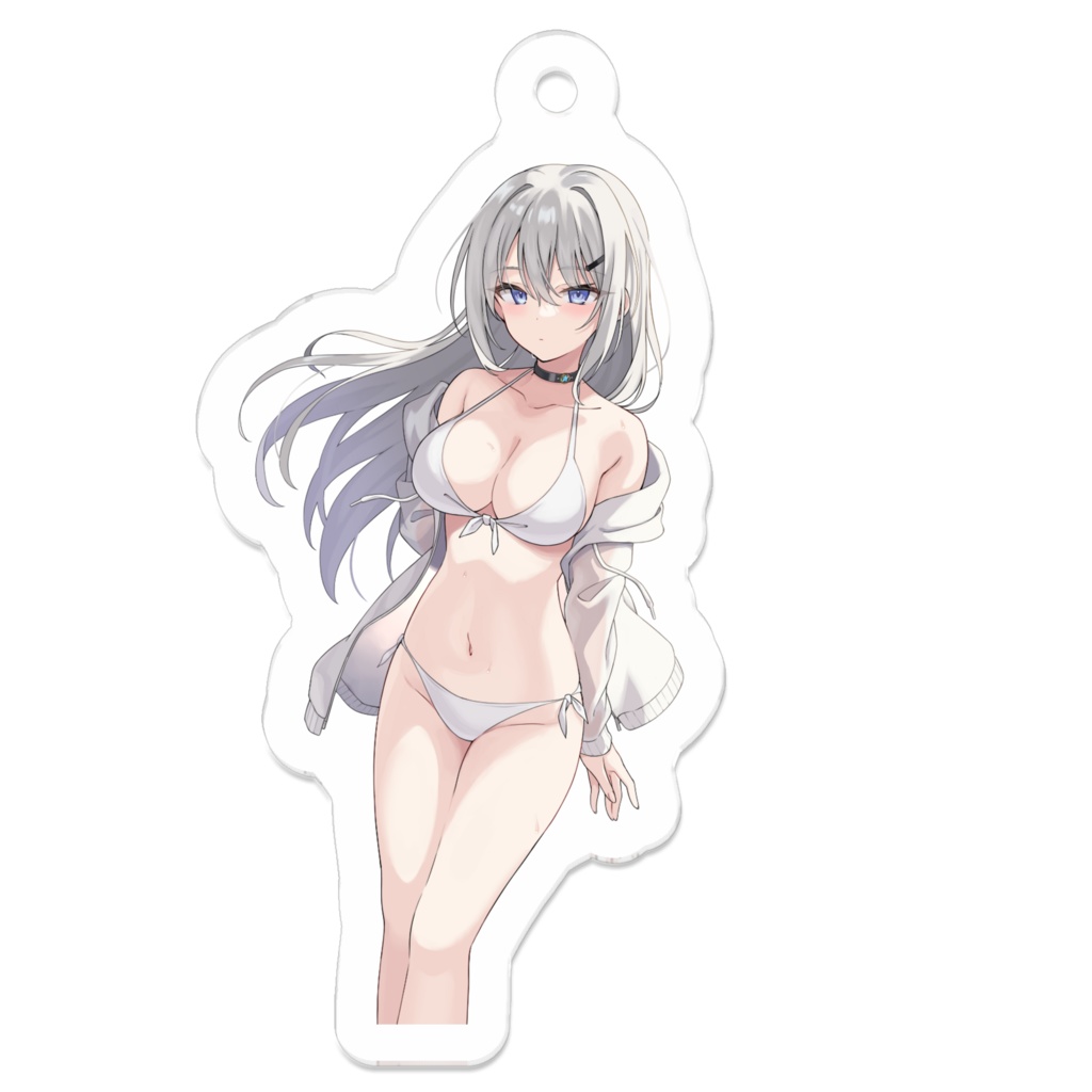 水着アクリルキーホルダー