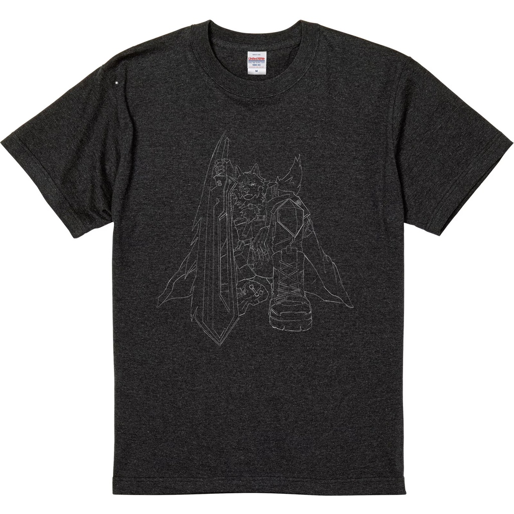 フロウの『番人』Tシャツ(アウトライン)