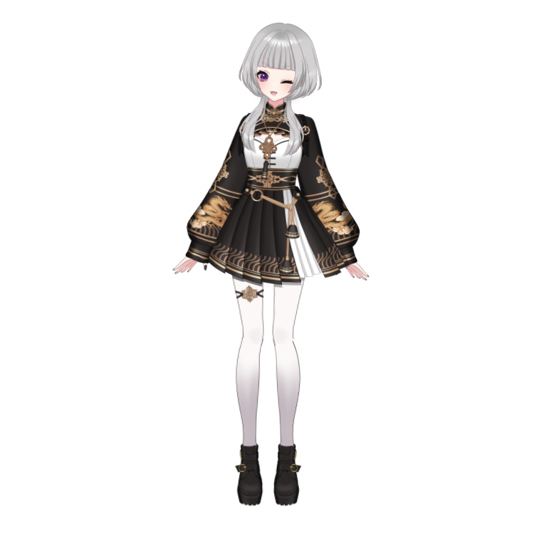 【汎用モデル】2024年 干支系女子 辰年ガール