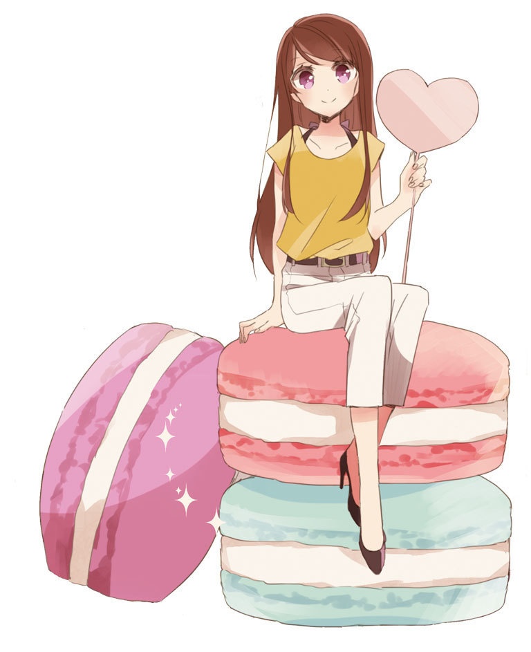 【アクリルキーチェイン】蘭【スイーツ】