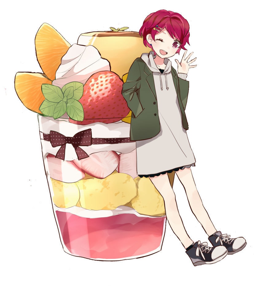 【アクリルキーチェイン】かえで【スイーツ】