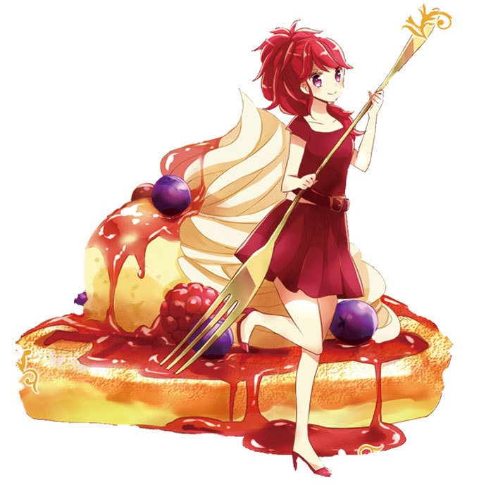 【アクリルキーチェイン】珠璃【スイーツ】