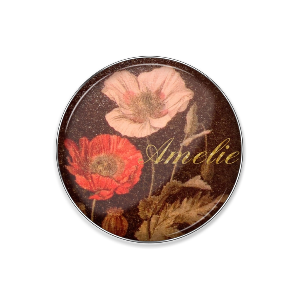 Amelie ピンバッジ 花