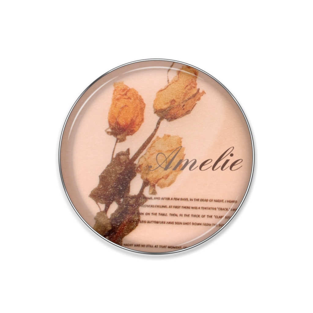 Amelie ピンバッジ 花