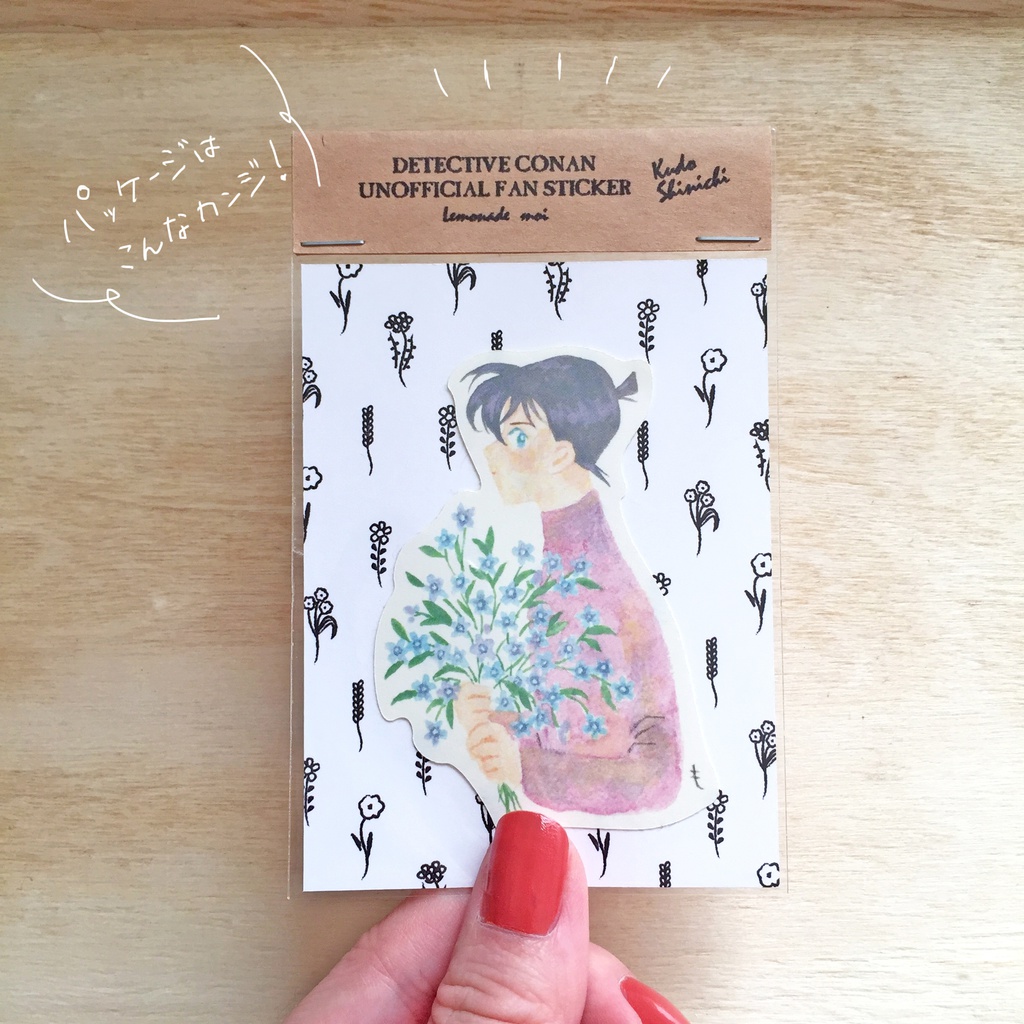 DETECTIVE CONAN UNOFFICIAL FAN STICKER