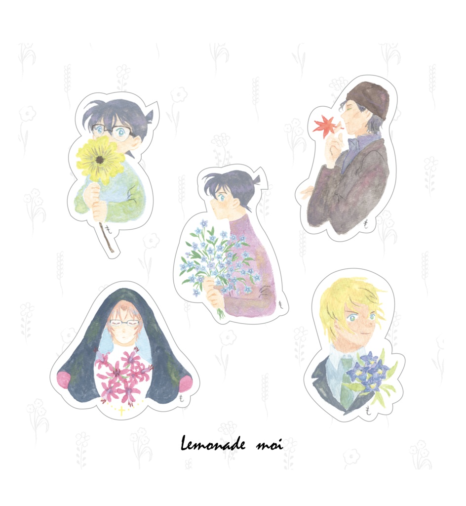 DETECTIVE CONAN UNOFFICIAL  FAN STICKER