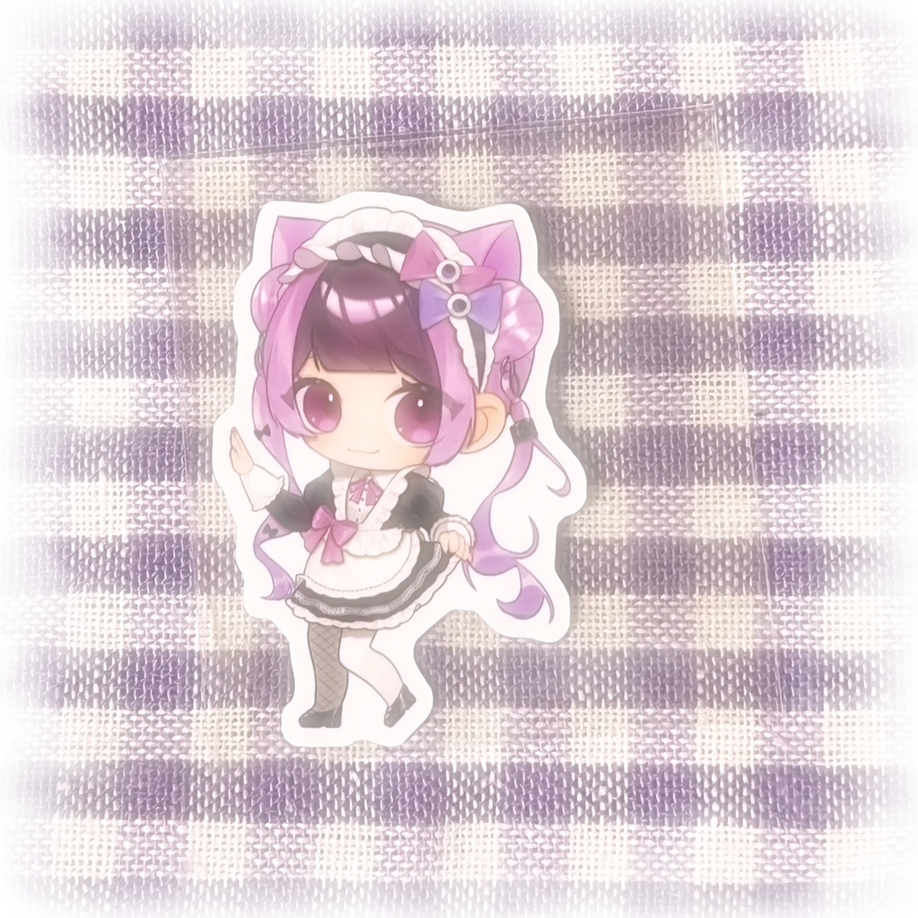 メイドのあぷちゃん ステッカー