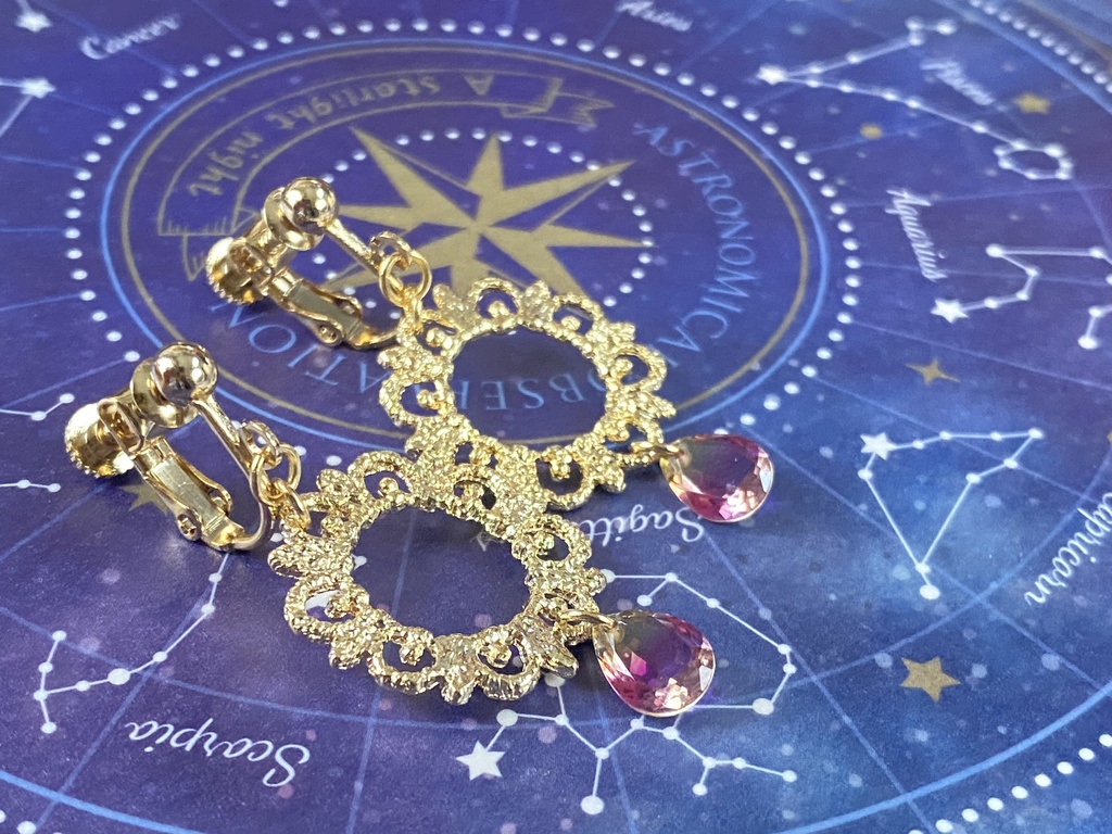 エメトセルク&アゼムイメージピアス/イヤリング