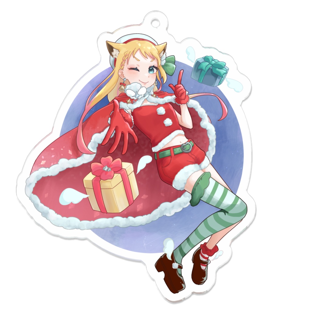 凰妃那クリスマスアクリルキーホルダー