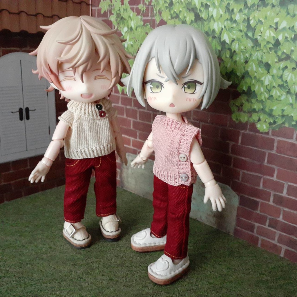 オビツ11 デニム パンツ (なんちゃってポケット/ステッチのみ)