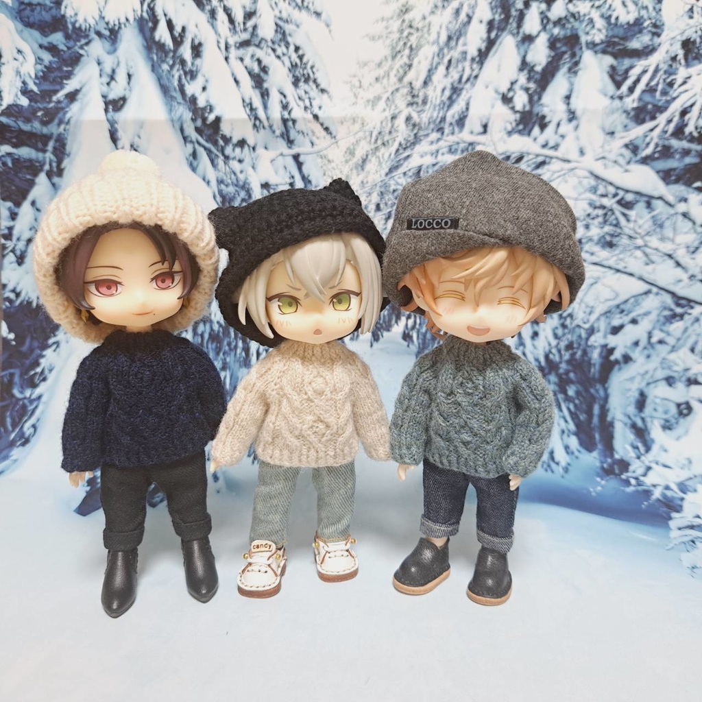 オビツ11用 冬セーター