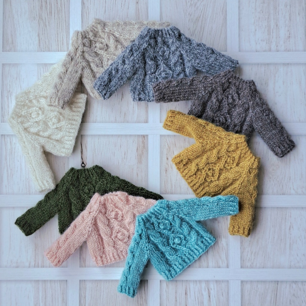 オビツ11用　冬セーター