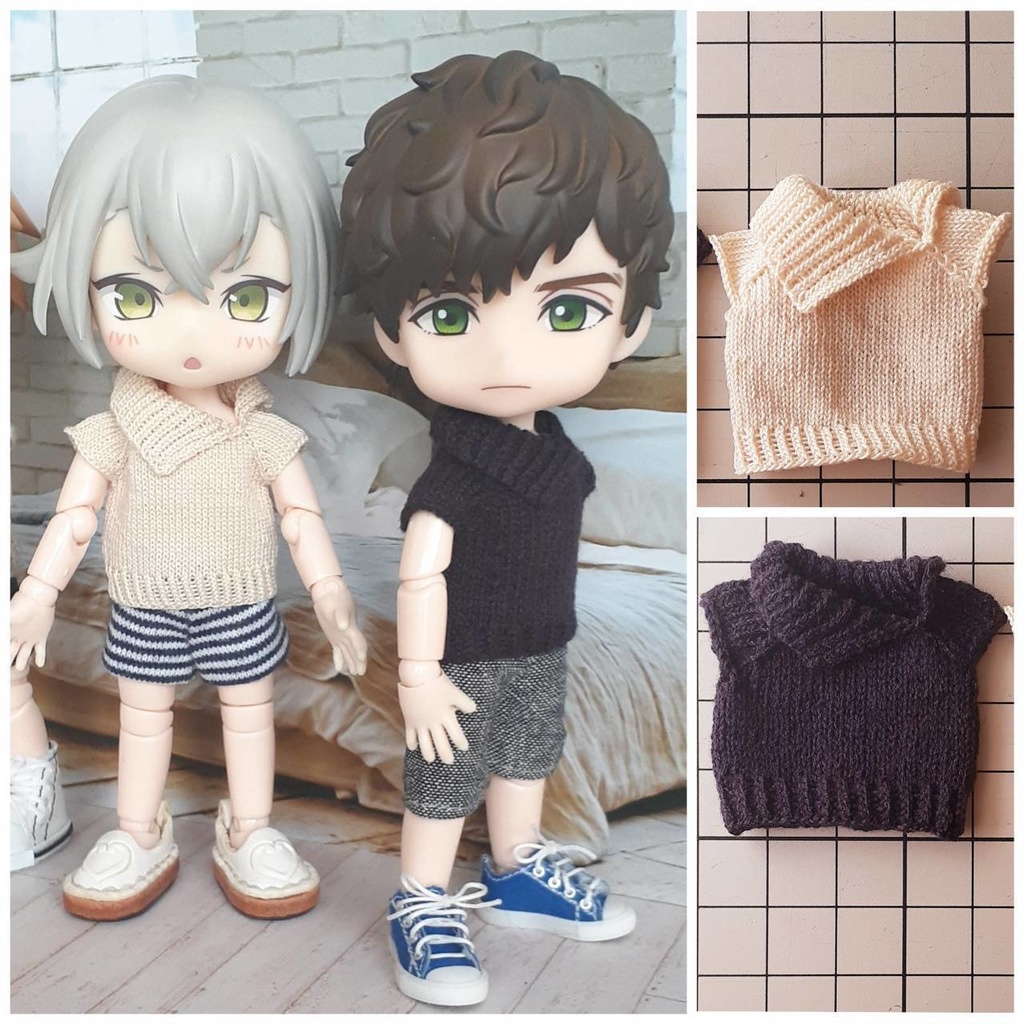 オビツ11 サマーニット(ざっくり太目の糸)