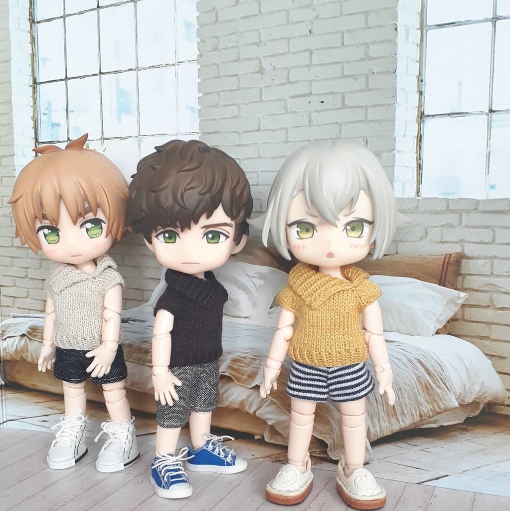 オビツ11 サマーニット(ざっくり太目の糸)