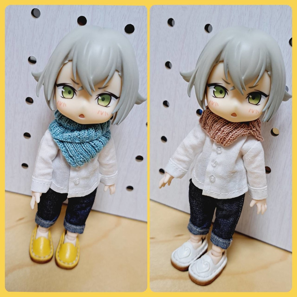 オビツ11 春色スヌード&ケープ