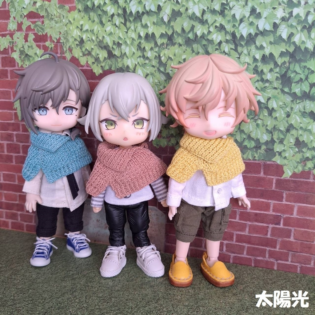 オビツ11　春色スヌード＆ケープ
