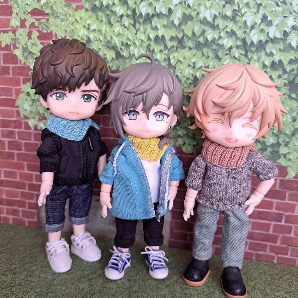 オビツ11 春色スヌード&ケープ