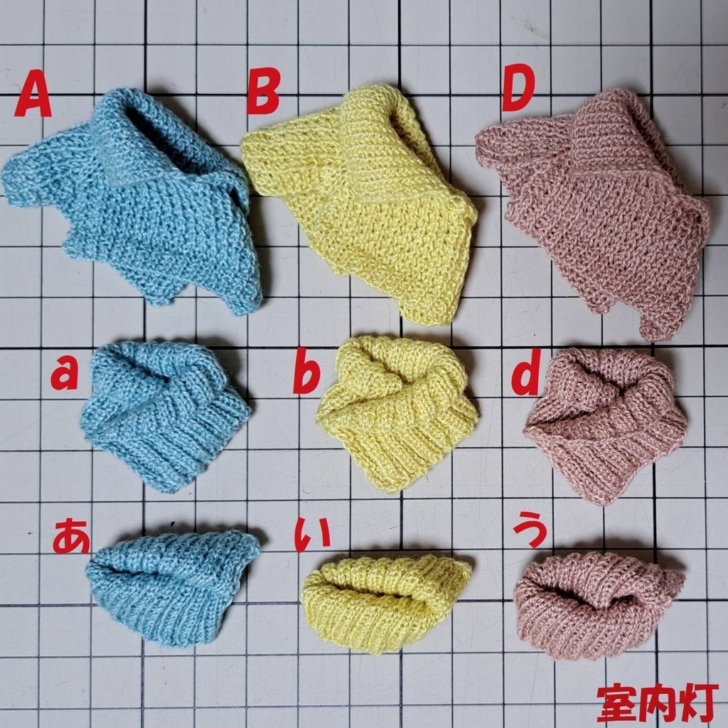 オビツ11 春色スヌード&ケープ