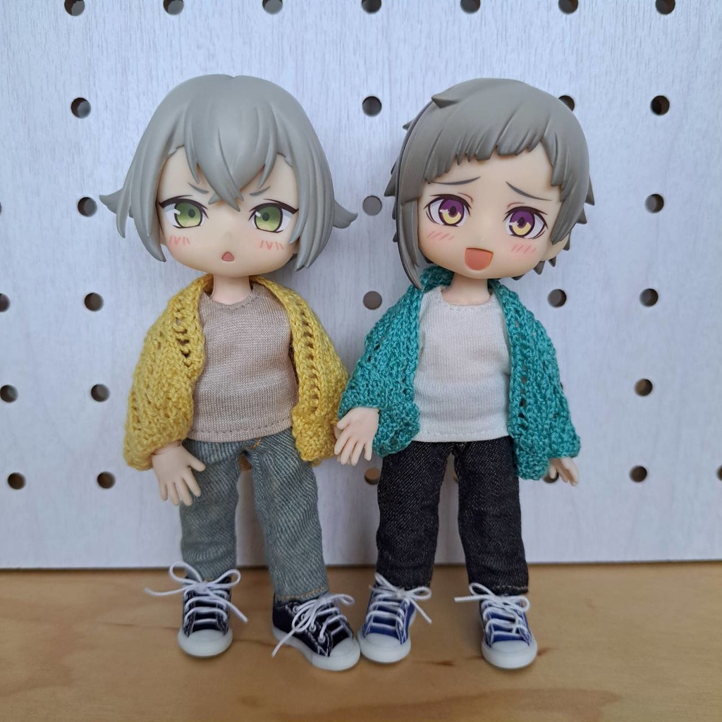 オビツ11 夏用なんちゃってカーディガン