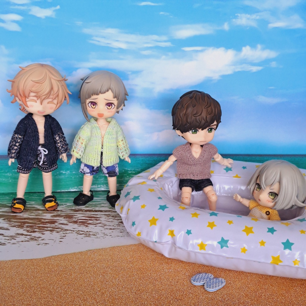 少し大きめ 夏カーディガン(オビツ11)