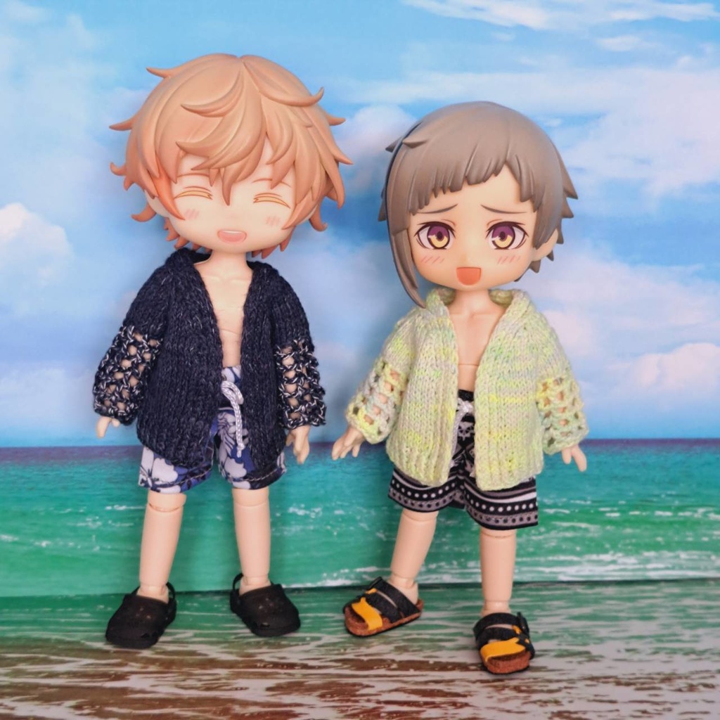 少し大きめ 夏カーディガン(オビツ11)