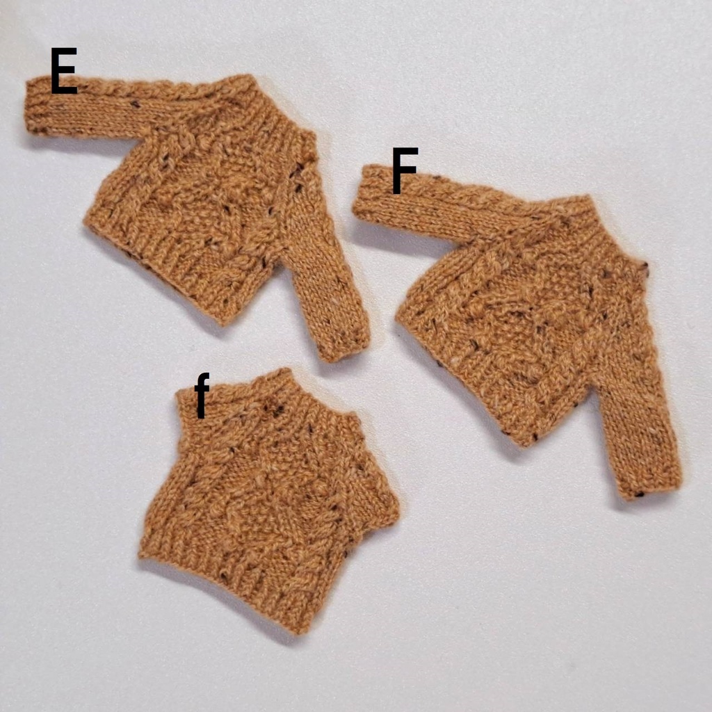 オビツ11サイズ セーター 試作