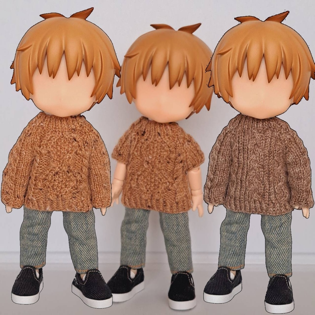 オビツ11サイズ セーター 試作