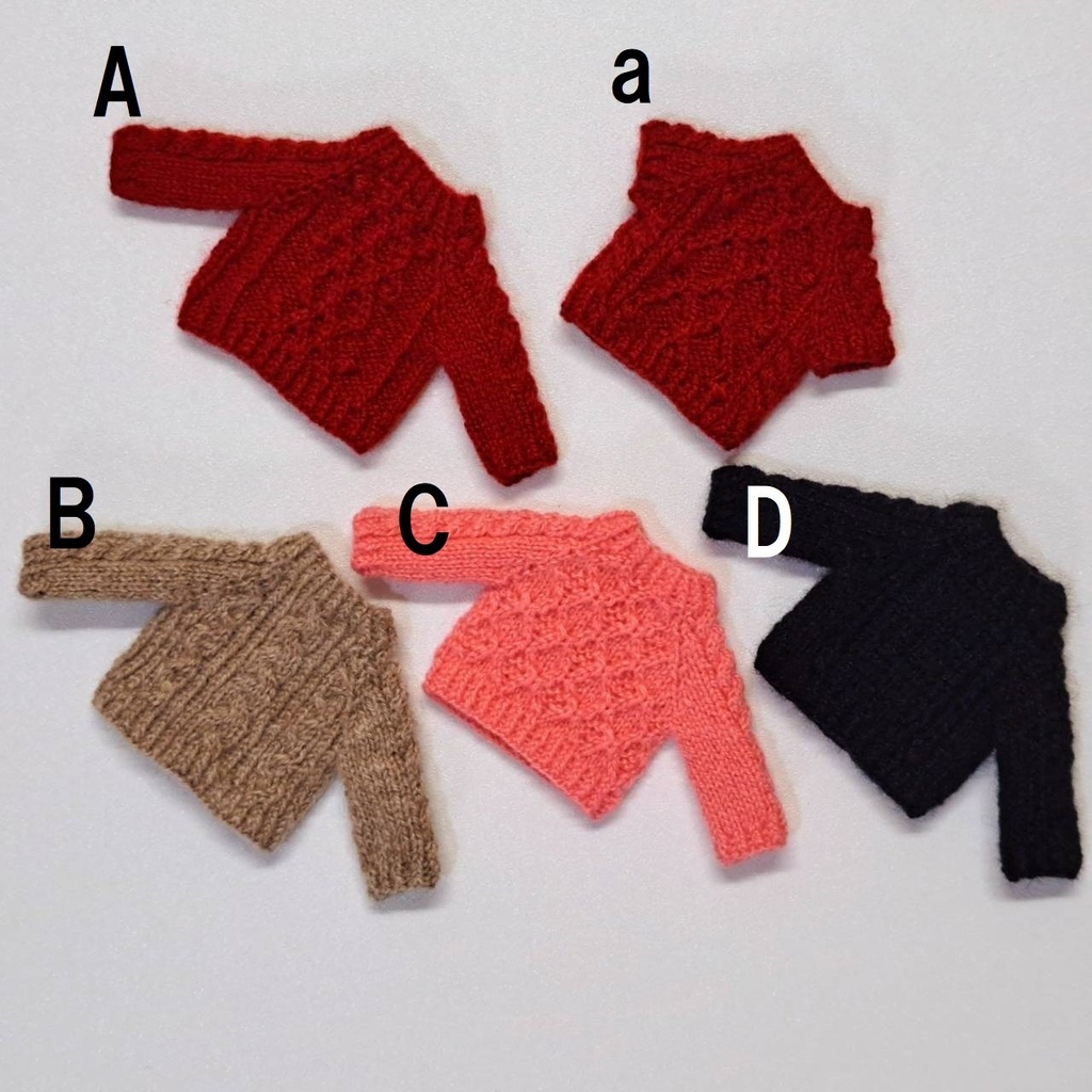 オビツ11サイズ セーター 試作