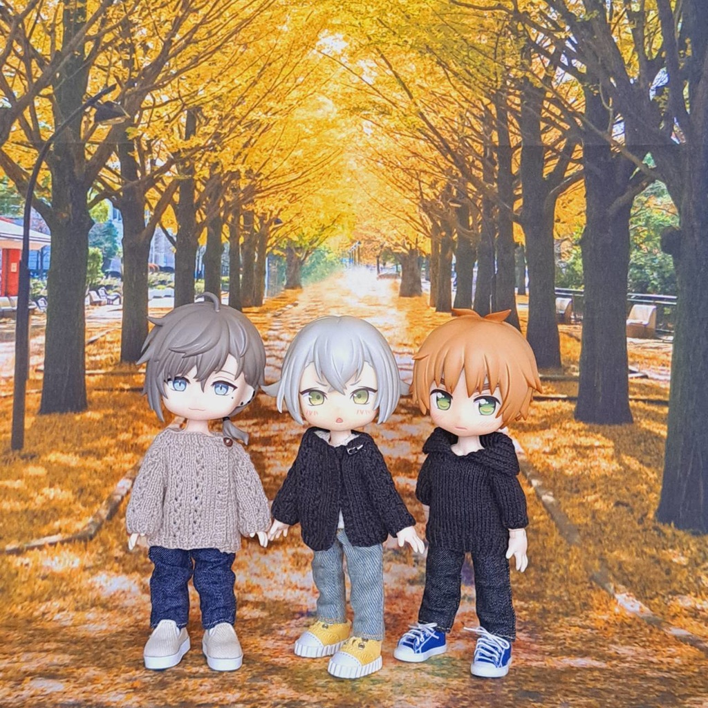 オビツ11サイズ 透かしカーディガン