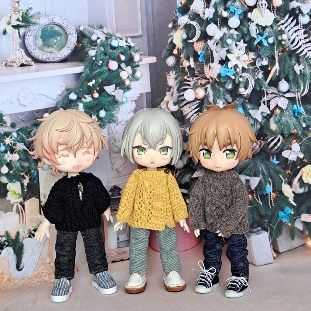 オビツ11サイズ 透かしカーディガン