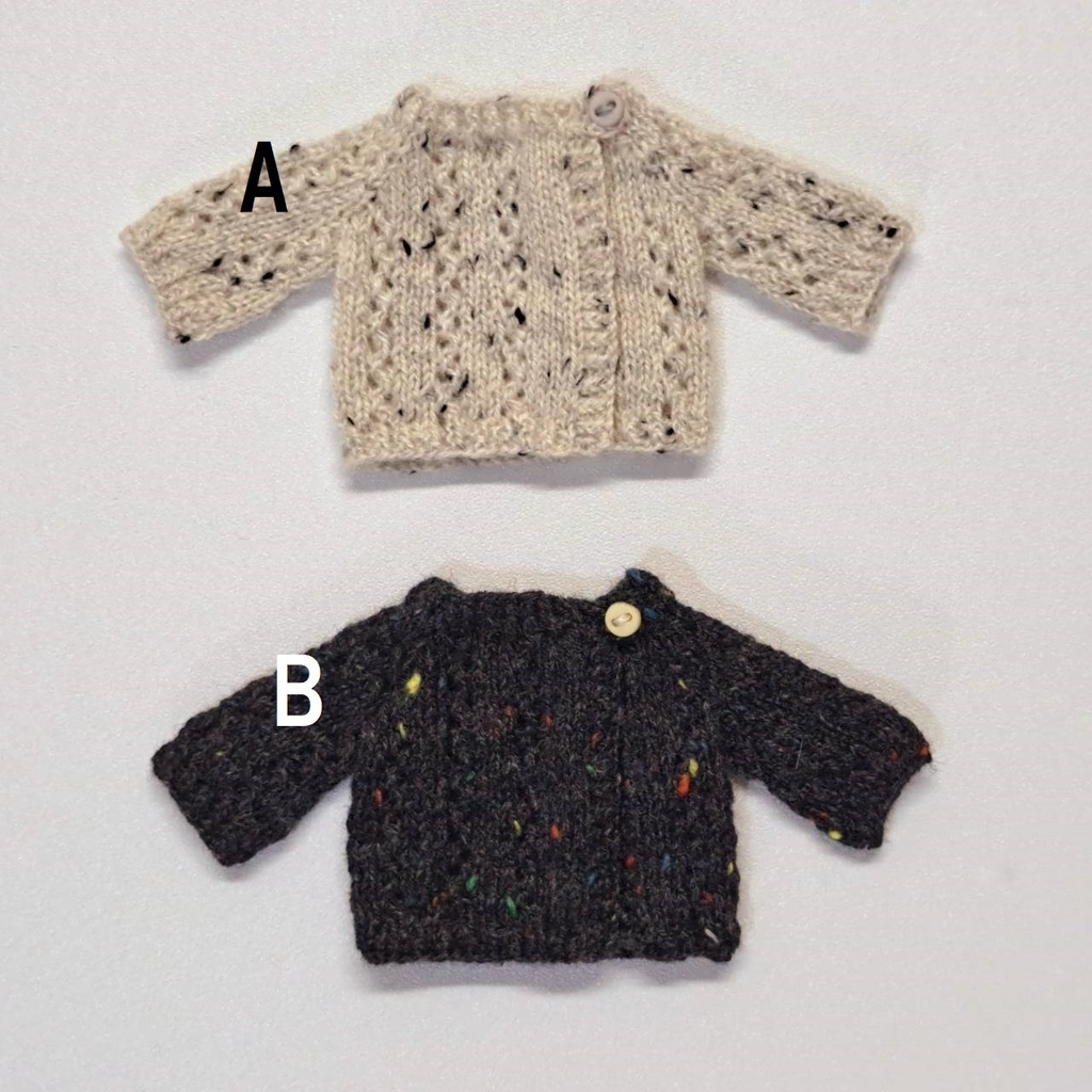 オビツ11サイズ 透かしカーディガン