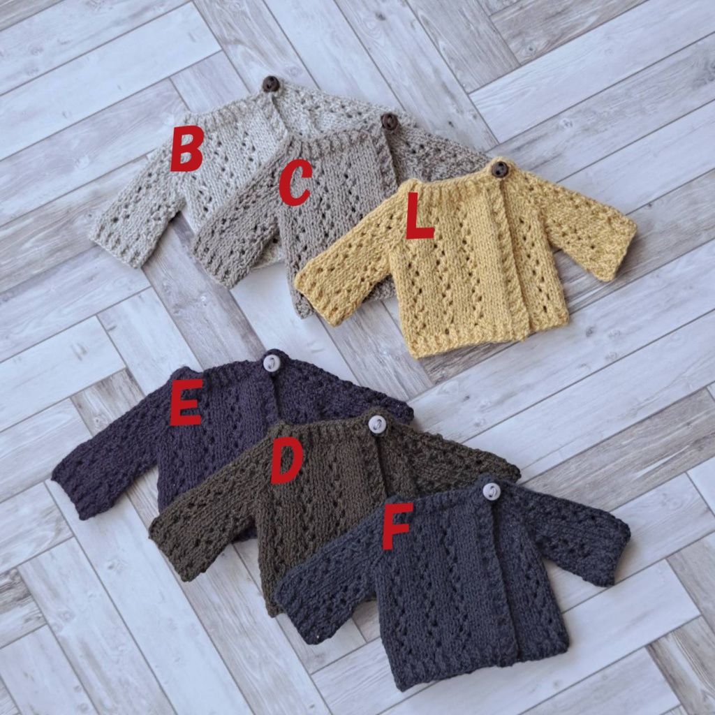 オビツ11サイズ 透かしカーディガン