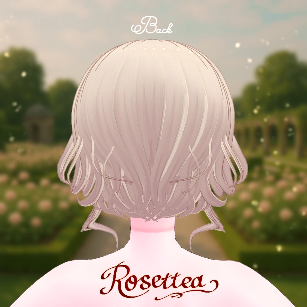 【VRoid】Sister airy Bob Hair