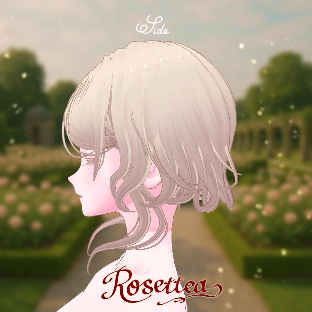 【VRoid】Sister airy Bob Hair