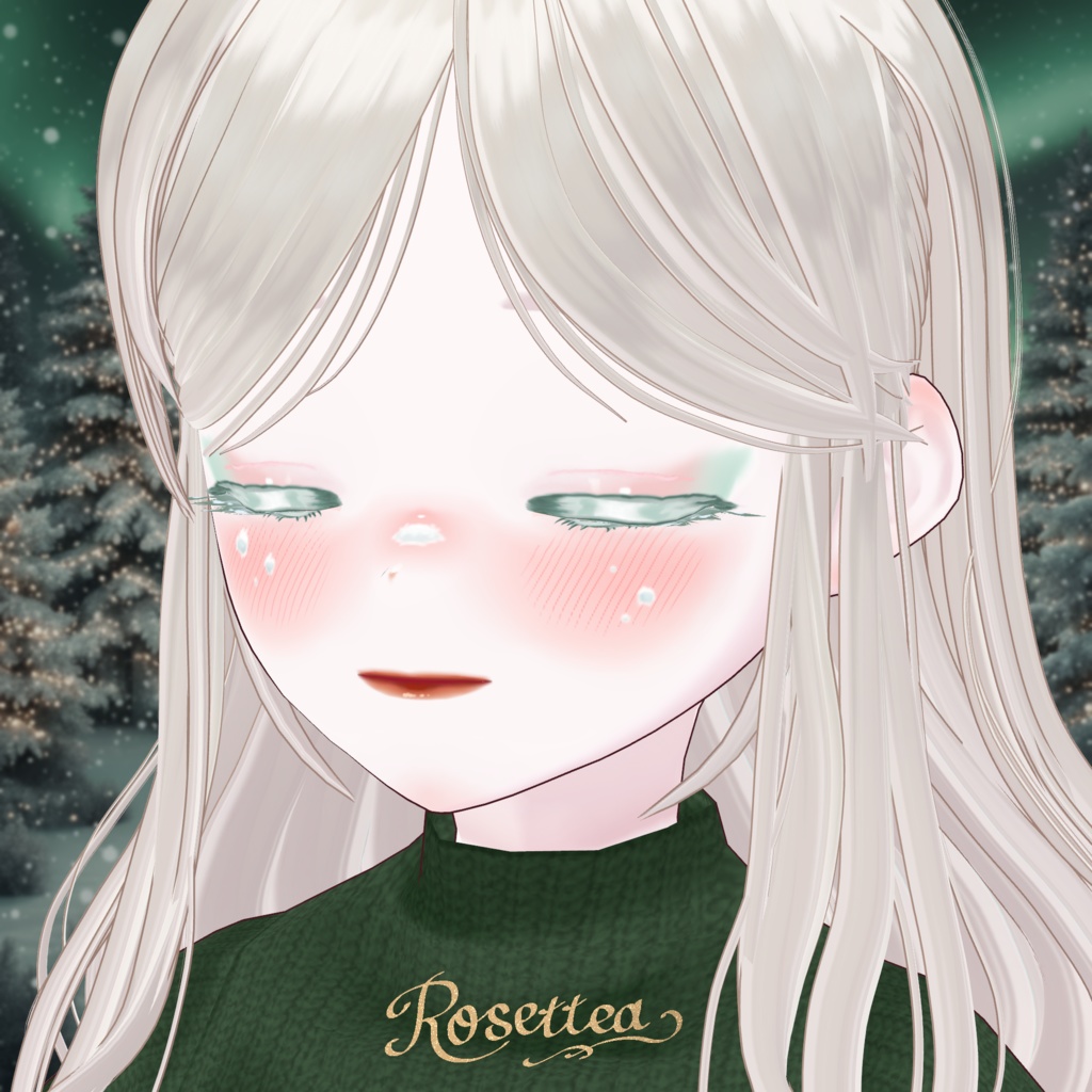 🎄Free🎄【VRoid】Holiday Make up Set