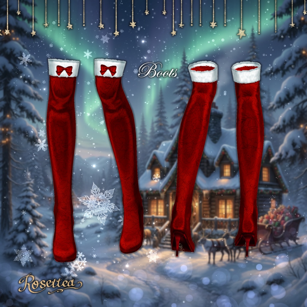 ❄️12/31まで40%OFF❄️【VRoid】Santa Girl Dress