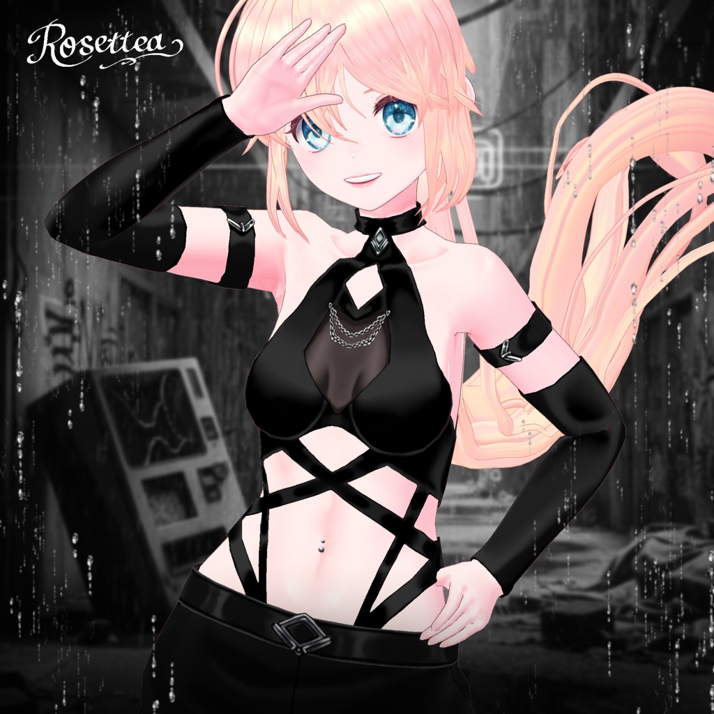 【VRoid】Y3K Dark City Style