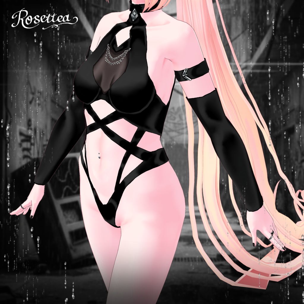 【VRoid】Y3K Dark City Style