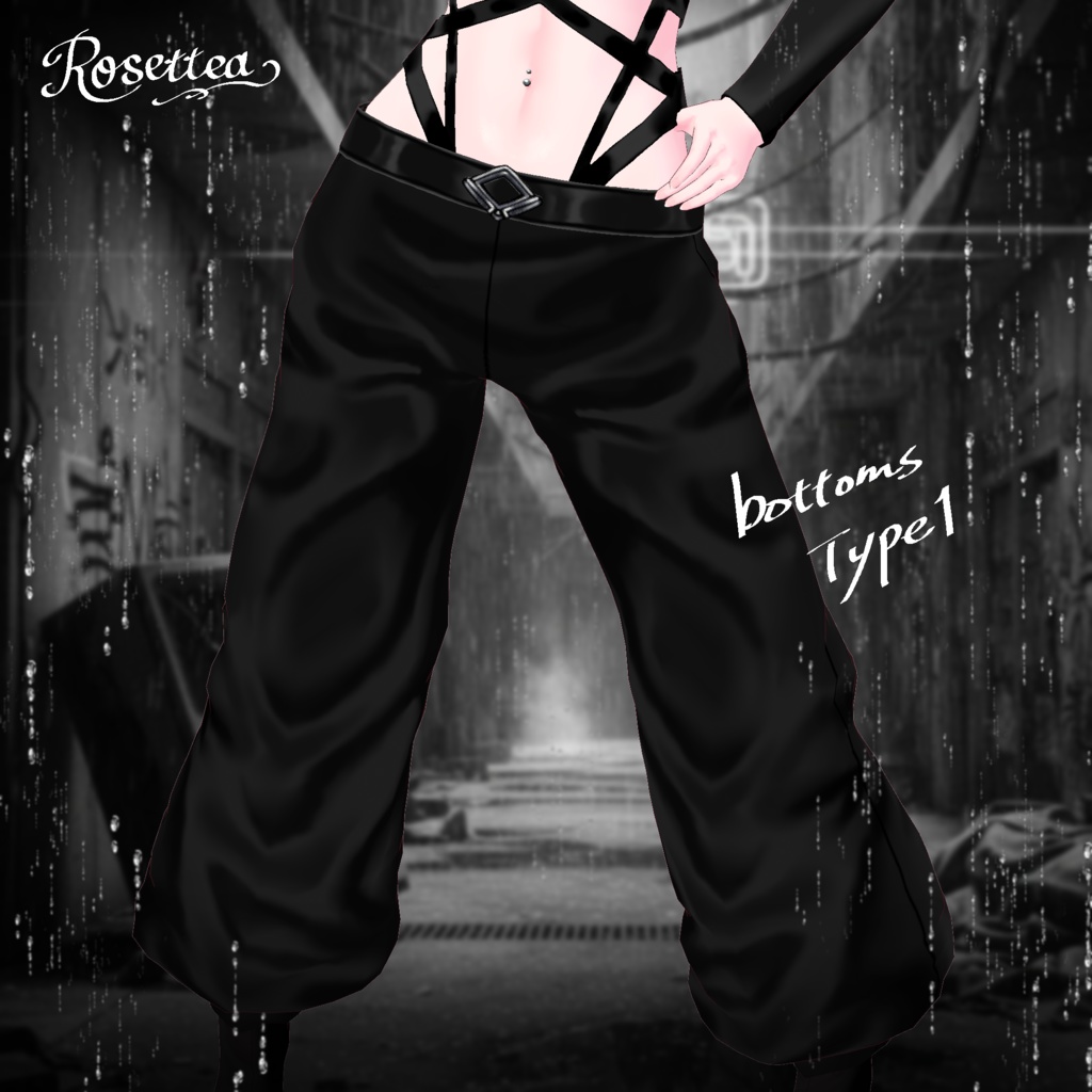 【VRoid】Y3K Dark City Style