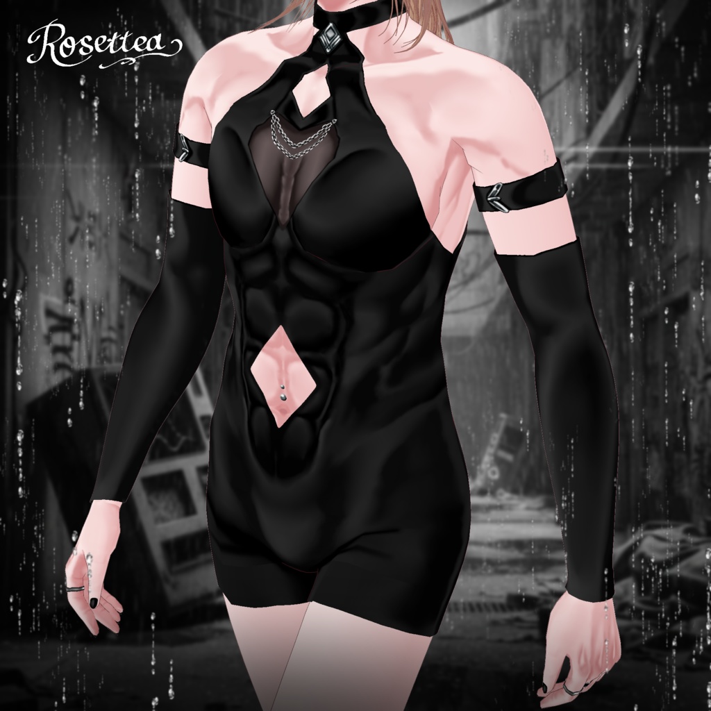 【VRoid】Y3K Dark City Style