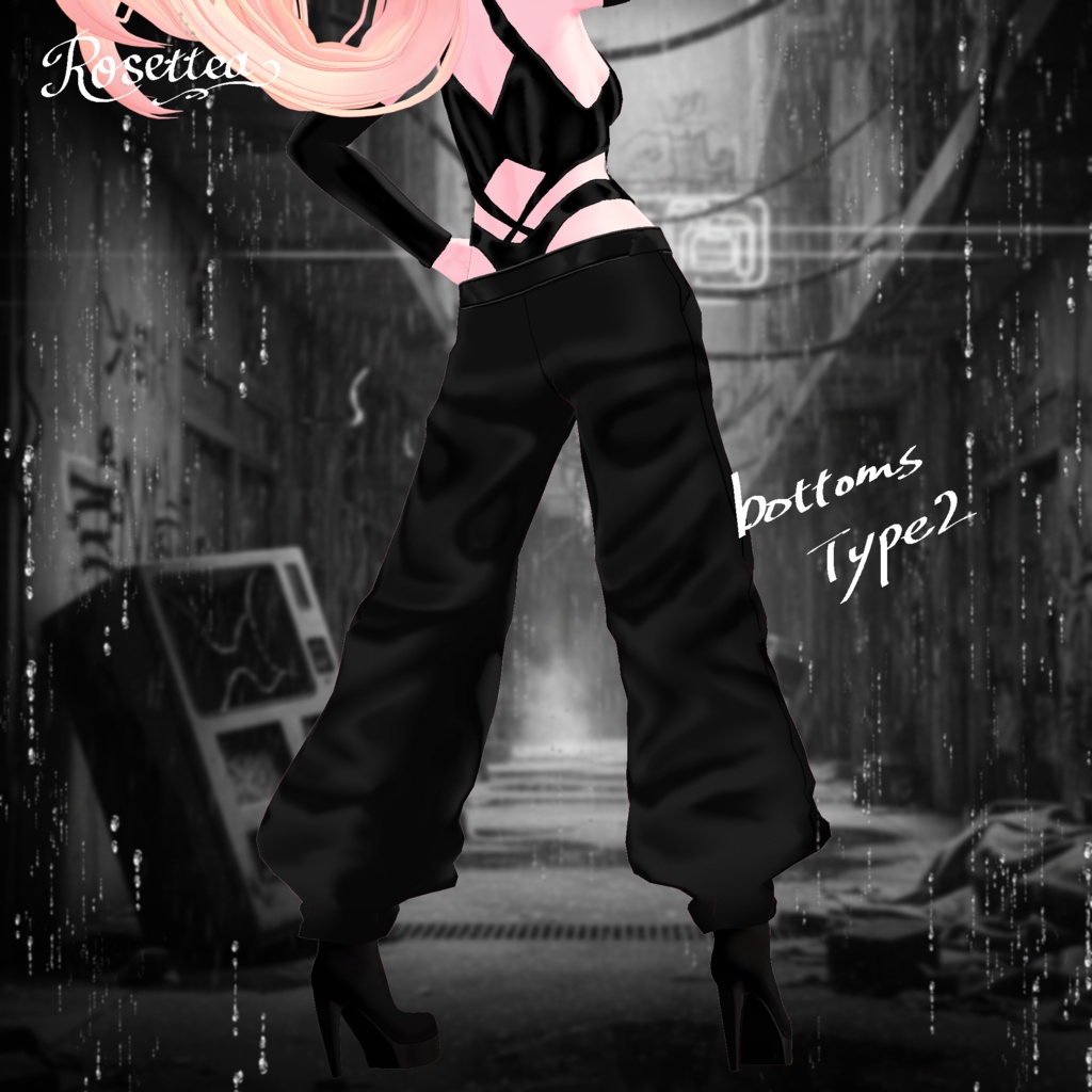 【VRoid】Y3K Dark City Style