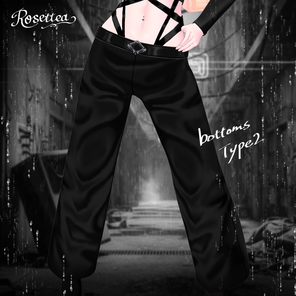 【VRoid】Y3K Dark City Style